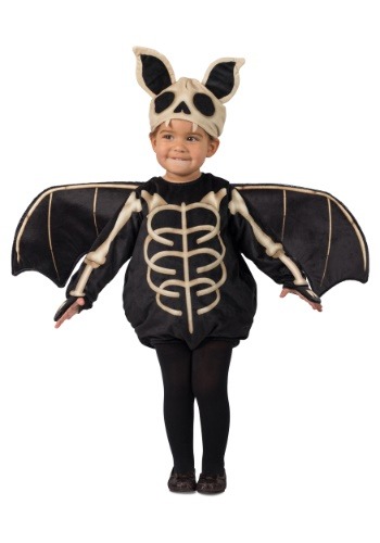Toddler's スケルトン 骸骨Bat コスチューム | 子供 こども コスプレ 衣装 仮装 かわいい イベント 飾り おもしろ 学芸会 発表会 オシャレ ハロウイン パーティ カワイイ 小学生 キッズ ギフト プレゼント｜Mars shop