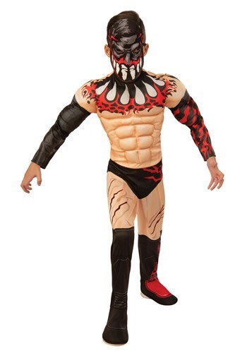 WWE Finn Balor Demon King 男の子's デラックス コスチューム | 子供 こども コスプレ 衣装 仮装 かわいい イベント 飾り おもしろ 学芸会 発表会 オシャレ ハロウイン パーティ カワイイ 小学生 キッズ ギフト プレゼント|Mars shop