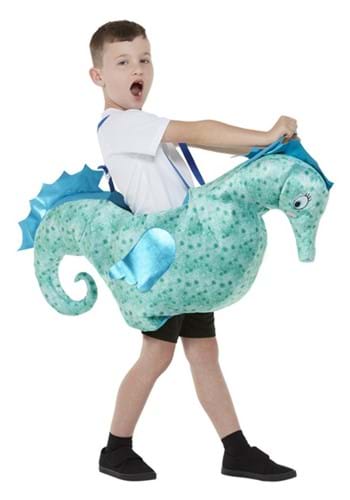 Ride a Seahorse キッズ コスチューム | 子供 こども コスプレ 衣装 仮装 かわいい イベント 飾り おもしろ 学芸会 発表会 オシャレ ハロウイン パーティ カワイイ 小学生 キッズ ギフト プレゼント｜Mars shop