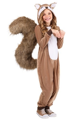 Scampering Squirrel コスチューム for キッズ | 子供 こども コスプレ 衣装 仮装 かわいい イベント 飾り おもしろ 学芸会 発表会 オシャレ ハロウイン パーティ カワイイ 小学生 キッズ ギフト プレゼント|Mars shop