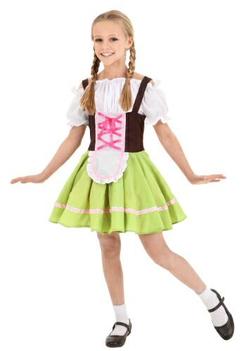 チャイルド German 女の子 コスチューム | 子供 こども コスプレ 衣装 仮装 かわいい イベント 飾り おもしろ 学芸会 発表会 オシャレ ハロウイン パーティ カワイイ 小学生 キッズ ギフト プレゼント