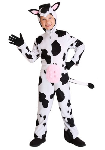 Child's Cow コスチューム | 子供 こども コスプレ 衣装 仮装 かわいい イベント 飾り おもしろ 学芸会 発表会 オシャレ ハロウイン パーティ カワイイ 小学生 キッズ ギフト プレゼント|Mars shop