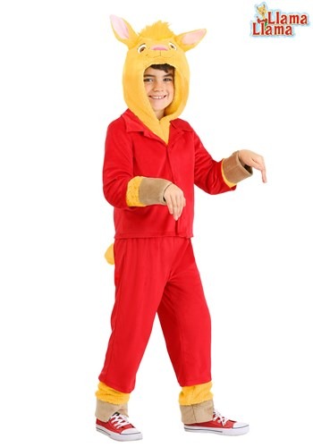 キッズ Llama Llama レッド Pajama コスチューム | 子供 こども コスプレ 衣装 仮装 かわいい イベント 飾り おもしろ 学芸会 発表会 オシャレ ハロウイン パーティ カワイイ 小学生 キッズ ギフト プレゼント|Mars shop