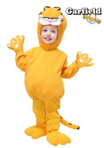 幼児 Garfield コスチューム | 子供 こども コスプレ 衣装 仮装 かわいい イベント 飾り おもしろ 学芸会 発表会 オシャレ ハロウイン パーティ カワイイ 小学生 キッズ ギフト プレゼント|Mars shop