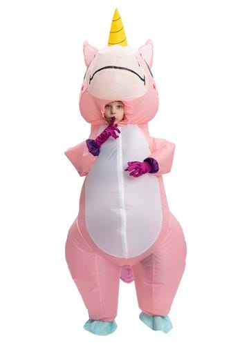 キッズ Pink ユニコーン コスチューム Inflatable | 子供 こども コスプレ 衣装 仮装 かわいい イベント 飾り おもしろ 学芸会 発表会 オシャレ ハロウイン パーティ カワイイ 小学生 キッズ ギフト プレゼント｜Mars shop 12,038円