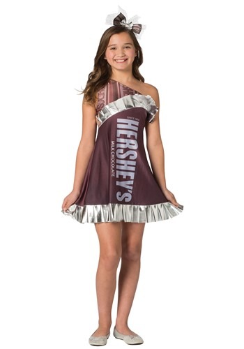 Tween Hershey's Bar コスチューム | 子供 こども コスプレ 衣装 仮装 かわいい イベント 飾り おもしろ 学芸会 発表会 オシャレ ハロウイン パーティ カワイイ 小学生 キッズ ギフト プレゼント|Mars shop