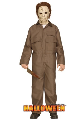 Rob ゾンビ Halloween Michael Myers 少年 少女 コスチューム | 子供 こども コスプレ 衣装 仮装 かわいい イベント 飾り おもしろ 学芸会 発表会 オシャレ ハロウイン パーティ カワイイ 小学生 キッズ ギフト プレゼント