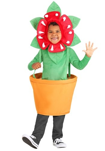 Hungry Venus Fly Trap 幼児 コスチューム | 子供 こども コスプレ 衣装 仮装 かわいい イベント 飾り おもしろ 学芸会 発表会 オシャレ ハロウイン パーティ カワイイ 小学生 キッズ ギフト プレゼント｜Mars shop