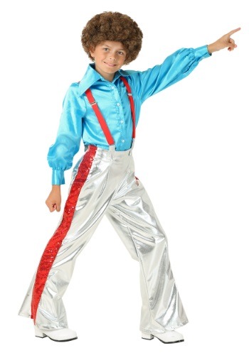 Boy's Funky ディスコ コスチューム | 子供 こども コスプレ 衣装 仮装 かわいい イベント 飾り おもしろ 学芸会 発表会 オシャレ ハロウイン パーティ カワイイ 小学生 キッズ ギフト プレゼント