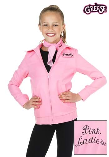 チャイルド Authentic Pink Ladies ジャケット コスチューム | 子供 こども コスプレ 衣装 仮装 かわいい イベント 飾り おもしろ 学芸会 発表会 オシャレ ハロウイン パーティ カワイイ 小学生 キッズ ギフト プレゼント｜Mars shop