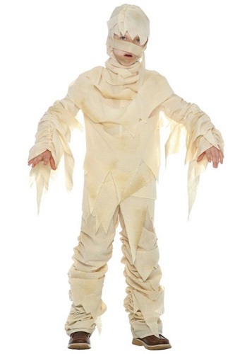 Mummy コスチューム for キッズ | 子供 こども コスプレ 衣装 仮装 かわいい イベント 飾り おもしろ 学芸会 発表会 オシャレ ハロウイン パーティ カワイイ 小学生 キッズ ギフト プレゼント