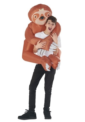 Inflatable Sloth Hugger Mugger コスチューム for キッズ | 子供 こども コスプレ 衣装 仮装 かわいい イベント 飾り おもしろ 学芸会 発表会 オシャレ ハロウイン パーティ カワイイ 小学生 キッズ ギフト プレゼント｜Mars shop
