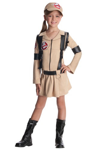 Girls Classic ゴーストバスターズ コスチューム | 子供 こども コスプレ 衣装 仮装 かわいい イベント 飾り おもしろ 学芸会 発表会 オシャレ ハロウイン パーティ カワイイ 小学生 キッズ ギフト プレゼント｜Mars shop