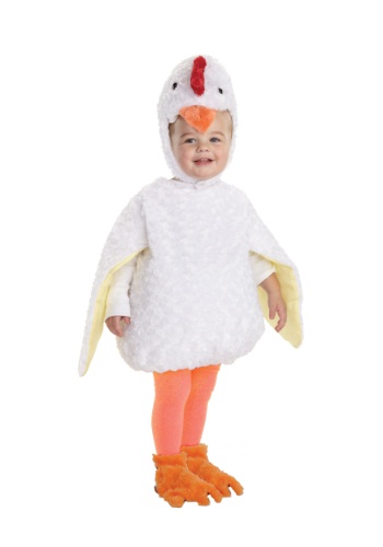 幼児 ホワイト Chicken コスチューム | 子供 こども コスプレ 衣装 仮装 かわいい イベント 飾り おもしろ 学芸会 発表会 オシャレ ハロウイン パーティ カワイイ 小学生 キッズ ギフト プレゼント