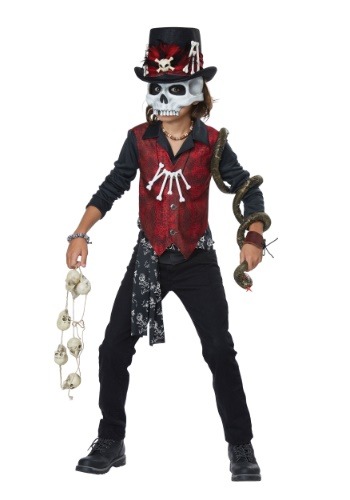 ボーイズ Voodoo Hex コスチューム | 子供 こども コスプレ 衣装 仮装 かわいい イベント 飾り おもしろ 学芸会 発表会 オシャレ ハロウイン パーティ カワイイ 小学生 キッズ ギフト プレゼント|Mars shop