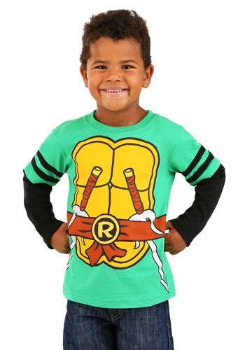 キッズ Longsleeve Tee 少年 少女age Mutant 忍者 Turtles コスチューム | 子供 こども コスプレ 衣装 仮装 かわいい イベント 飾り おもしろ 学芸会 発表会 オシャレ ハロウイン パーティ カワイイ 小学生 キッズ ギフト プレゼント
