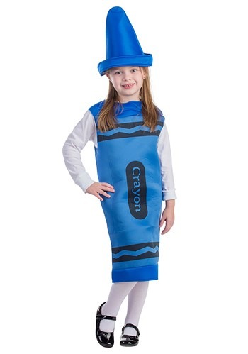 Toddlers Blue Crayon コスチューム ハロウィン 子供 こども コスプレ 衣装 仮装 お洒落 かわいい イベント ハロウィーン 飾り おもしろ 学芸会 発表会 オシャレ ハロウイン パーティ カワイイ 小学生 キッズ Roc55 Com