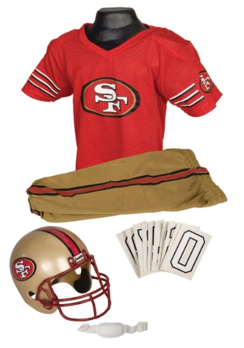 キッズ NFL 49ers Uniform コスチューム | 子供 こども コスプレ 衣装 仮装 かわいい イベント 飾り おもしろ 学芸会 発表会 オシャレ ハロウイン パーティ カワイイ 小学生 キッズ ギフト プレゼント