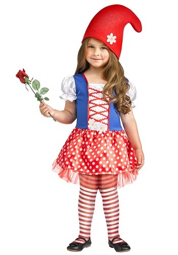 幼児 Lil Miss Gnome コスチューム | 子供 こども コスプレ 衣装 仮装 かわいい イベント 飾り おもしろ 学芸会 発表会 オシャレ ハロウイン パーティ カワイイ 小学生 キッズ ギフト プレゼント｜Mars shop