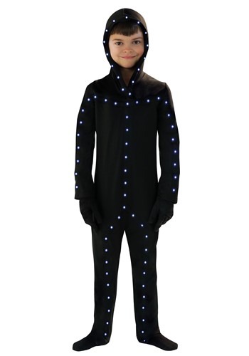 Lighted チャイルド Stick Man コスチューム | 子供 こども コスプレ 衣装 仮装 かわいい イベント 飾り おもしろ 学芸会 発表会 オシャレ ハロウイン パーティ カワイイ 小学生 キッズ ギフト プレゼント｜Mars shop