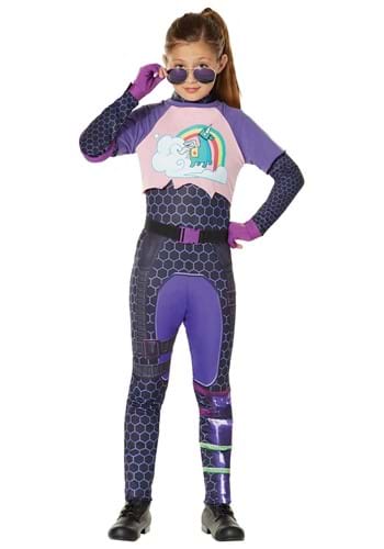 \マラソン中 全品P2倍/Fortnite Brite Bomber 女の子 コスチューム フォートナイト グッズ | 子供 こども コスプレ 衣装 仮装 かわいい イベント 飾り おもしろ 学芸会 発表会 オシャレ ハロウイン パーティ カワイイ 小学生 キッズ ギフト プレゼント