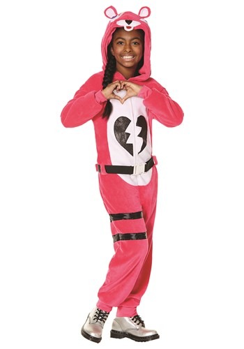 Fortnite Cuddle Team Leader コスチューム フォートナイト グッズ | 子供 こども コスプレ 衣装 仮装 かわいい イベント 飾り おもしろ 学芸会 発表会 オシャレ ハロウイン パーティ カワイイ 小学生 キッズ ギフト プレゼント