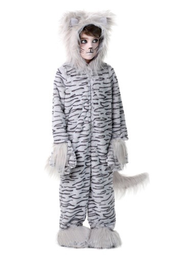 デラックス Gray Cat キッズ コスチューム | 子供 こども コスプレ 衣装 仮装 かわいい イベント 飾り おもしろ 学芸会 発表会 オシャレ ハロウイン パーティ カワイイ 小学生 キッズ ギフト プレゼント