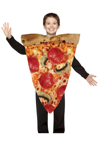 キッズ Pizza Slice コスチューム | 子供 こども コスプレ 衣装 仮装 かわいい イベント 飾り おもしろ 学芸会 発表会 オシャレ ハロウイン パーティ カワイイ 小学生 キッズ ギフト プレゼント|Mars shop