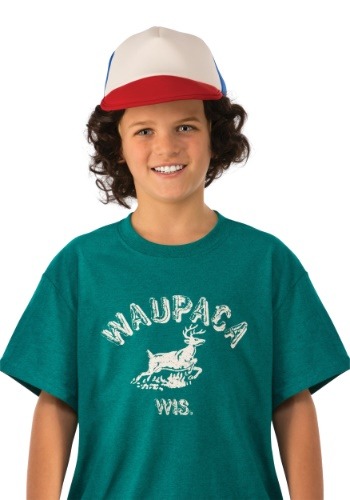Stranger Things Dustin Waupaca Shirt for キッズ | コスプレ 衣装  仮装 小道具 おもしろい  イベント パーティ 発表会 デコレーション リボン アクセサリー メンズ レディース 子供 おしゃれ かわいい ギフト プレゼント