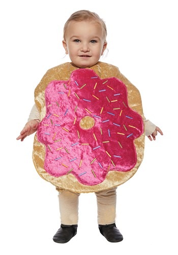 幼児 Donut コスチューム | 子供 こども コスプレ 衣装 仮装 かわいい イベント 飾り おもしろ 学芸会 発表会 オシャレ ハロウイン パーティ カワイイ 小学生 キッズ ギフト プレゼント|Mars shop