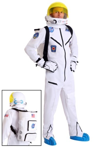 ホワイト 宇宙飛行士 Jumpsuit 大人用 コスチューム メンズ コスプレ 衣装 男性 仮装 男性用 イベント パーティ 学芸会 ギフト プレゼント｜Mars shop