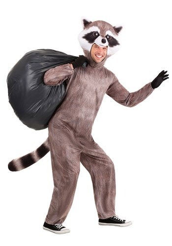 Realistic Raccoon コスチューム for 大人用s メンズ コスプレ 衣装 男性 仮装 男性用 イベント パーティ 学芸会 ギフト プレゼント