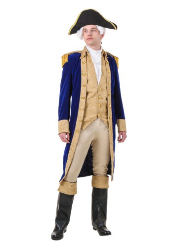 大きいサイズ George Washington コスチューム メンズ コスプレ 衣装 男性 仮装 男性用 イベント パーティ 学芸会 ギフト プレゼント|Mars shop