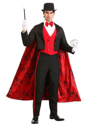 デラックス Men's Magician コスチューム メンズ コスプレ 衣装 男性 仮装 男性用 イベント パーティ 学芸会 ギフト プレゼント