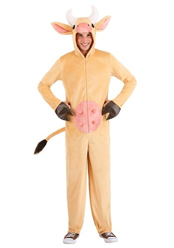 Adults Brown Cow コスチューム メンズ コスプレ 衣装 男性 仮装 男性用 イベント パーティ 学芸会 ギフト プレゼント|Mars shop