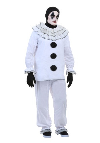 Men's Vintage Pierrot ピエロ コスチューム メンズ コスプレ 衣装 男性 仮装 男性用 イベント パーティ 学芸会 ギフト プレゼント