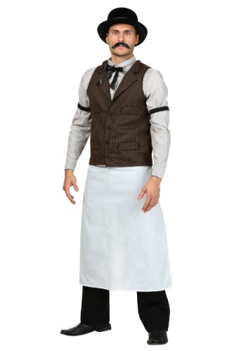 大きいサイズ Men's Old West Bartender コスチューム | メンズ コスプレ 衣装 大人 男性 仮装 おしゃれ かっこいい イベント 飾り おもしろ 披露宴 オシャレ ハロウイン パーティ 忘年会 ギフト プレゼント｜Mars shop