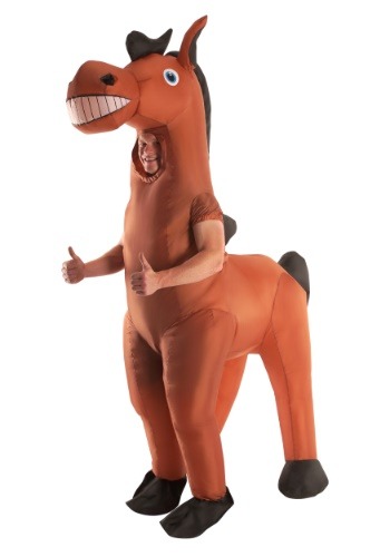 Adult's Giant Inflatable Horse コスチューム メンズ コスプレ 衣装 男性 仮装 男性用 イベント パーティ 学芸会 ギフト プレゼント|Mars shop