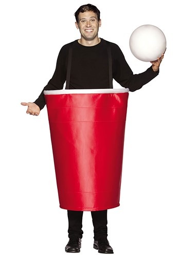 大人用 Beer Pong Cup コスチューム メンズ コスプレ 衣装 男性 仮装 男性用 イベント パーティ 学芸会 学芸会 ショー お遊戯会 二次会 忘年会 新年会 歓迎会 送迎会 出し物 余興 誕生日 発表会 ギフト プレゼント｜Mars shop