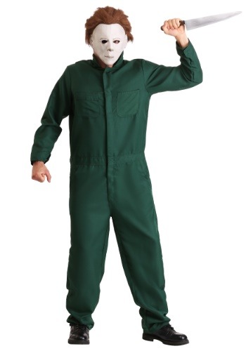 Men's Halloween II Michael Myers Coveralls コスチューム メンズ コスプレ 衣装 男性 仮装 男性用 イベント パーティ 学芸会 ギフト プレゼント