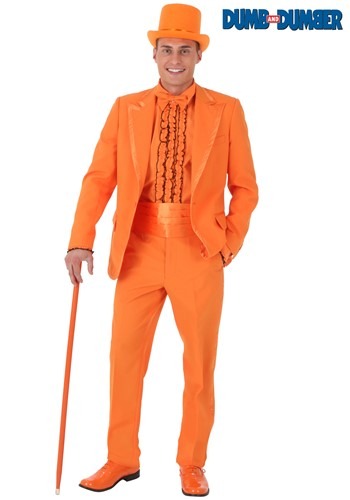 新作大特価 Dumb Dumber Tuxedo Lloyd S メンズ And Tuxedo メンズ ハロウィン コスプレ コスチューム ハロウイン 大人 Orange 衣装 男性 仮装 おしゃれ かっこいい イベント ハロウィーン おもしろ ハロウイン パ Dumb And Dumber Lloyd S Orange Tuxedo