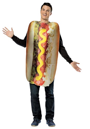 大人用 Get Real Loaded Hot Dog コスチューム メンズ コスプレ 衣装 男性 仮装 男性用 イベント パーティ 学芸会 ギフト プレゼント｜Mars shop