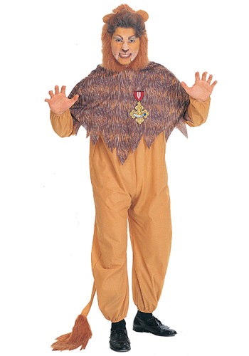 大きいサイズ Cowardly Lion コスチューム メンズ コスプレ 衣装 男性 仮装 男性用 イベント パーティ 学芸会 ギフト プレゼント
