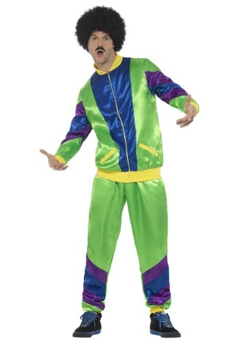 1980年代 Tracksuit コスチューム for Men メンズ コスプレ 衣装 男性 仮装 男性用 イベント パーティ 学芸会 ギフト プレゼント｜Mars shop