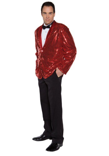 レッド Sequin コスチューム Jacket メンズ コスプレ 衣装 男性 仮装 男性用 イベント パーティ 学芸会 ギフト プレゼント｜Mars shop