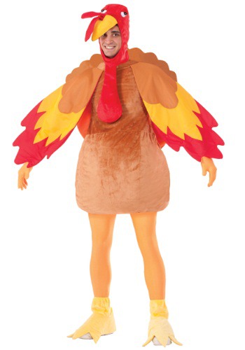 大人用 デラックス Turkey コスチューム メンズ コスプレ 衣装 男性 仮装 男性用 イベント パーティ 学芸会 ギフト プレゼント｜Mars shop