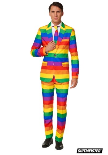 Men's Rainbow Suitmeister Suit コスチューム メンズ コスプレ 衣装 男性 仮装 男性用 イベント パーティ 学芸会 ギフト プレゼント 14,823円