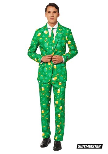 Men's SuitMeister St. Patrick's Day Suit メンズ コスプレ 衣装 男性 仮装 男性用 イベント パーティ 学芸会 ギフト プレゼント｜Mars shop