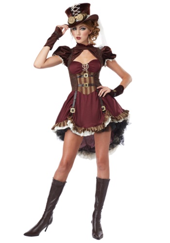 大きいサイズ Steampunk Lady コスチューム レディース コスプレ 衣装 女性 仮装 女性用 イベント パーティ 学芸会 ギフト プレゼント｜Mars shop