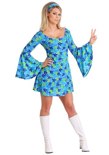 Women's Wild Flower 70's ディスコ Dress コスチューム レディース コスプレ 衣装 女性 仮装 女性用 イベント パーティ 学芸会 ギフト プレゼント｜Mars shop